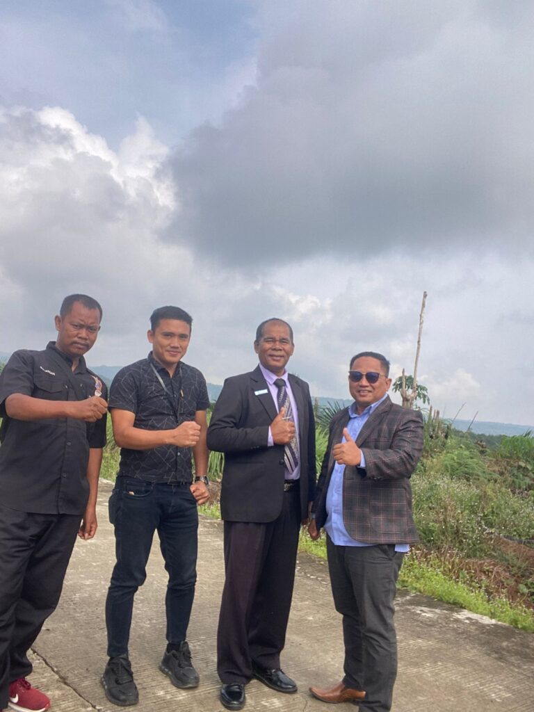 Pimpinan Redaksi Enim Aktual Apresiasi Pembangunan Jalan di Semende