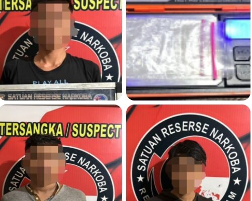 Polres Muara Enim Kembali Bekuk Tiga Pelaku Pengedar Narkoba di Gelumbang, Warga Dihimbau Berani Melapor